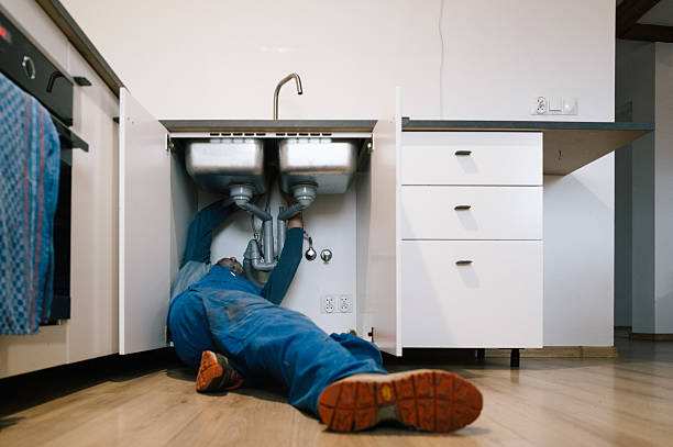 Professional Pipe Repair technician working in Pulaski, NY